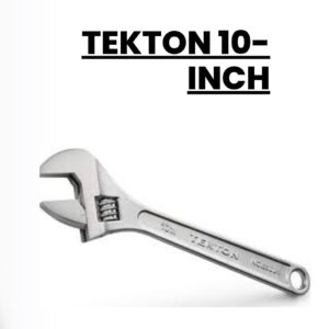 TEKTON 10-Inch Adjustable Wrench